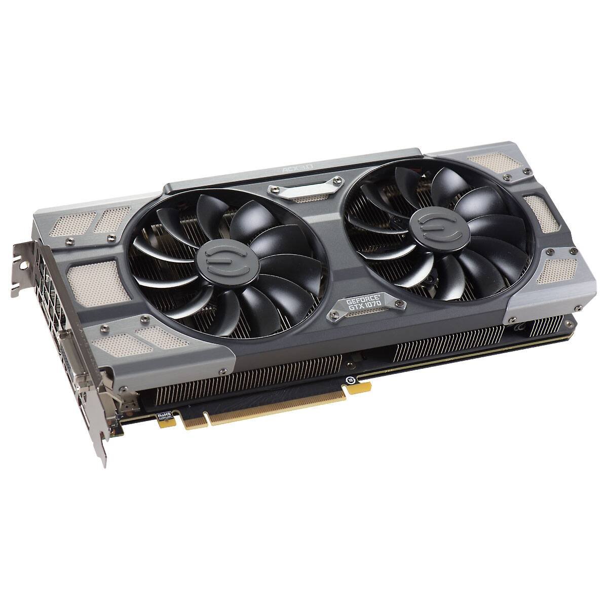 EVGA GEFORCE GTX 1070　グラフィックボード GeForce GTX1070 FTW GAMING ACX 3.0 - 株式会社マイルストーン
